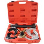 Heavy Duty Screw Type Removal Repair Kit Mechanical Strut Coil Hydraulic Spring Compressor Tool Set