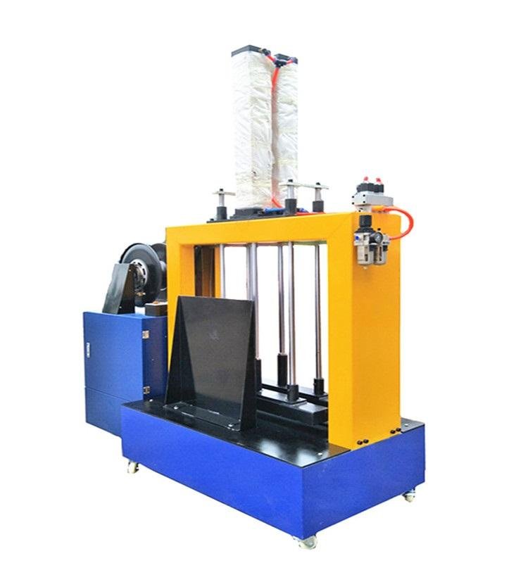 H749629aece774e9dbf856874a8efdcccE Pneumatic Vertical Tarpaulin/Fabric/Clothing/Woven Bag Baling Press Machine,Automatic Baler - Image 1