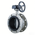 Anti-rust Worm Shaft boost Manual Turbine Transmission Flange Type Stainless Steel Ductile Iron butterfly Valve